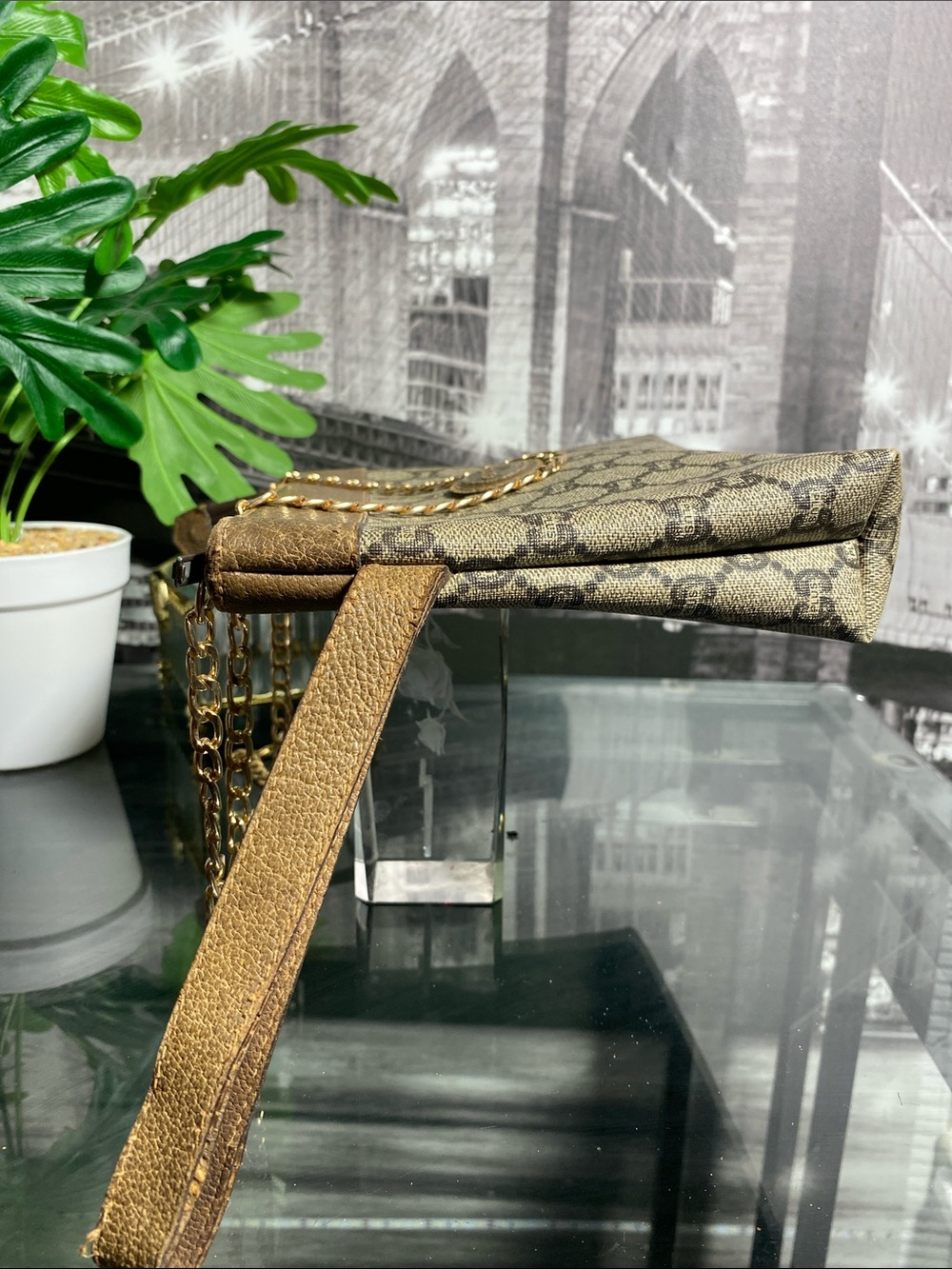 Authentic Gucci GG Plus Vintage Pouch Clutch bag - Picture 16 of 16